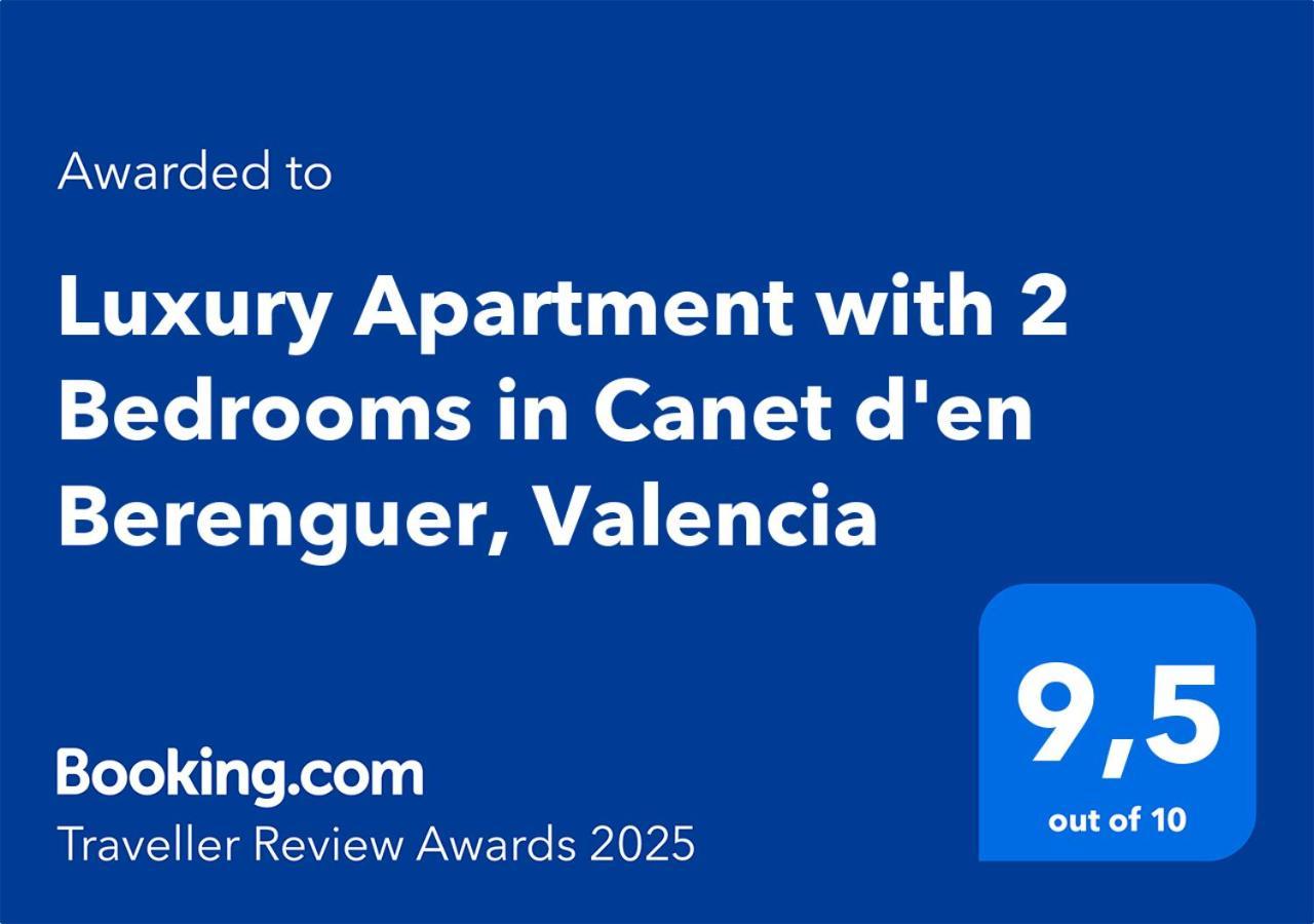 Luxury Apartment With 2 Bedrooms In Canet D'En Berenguer, Valencia Exterior photo